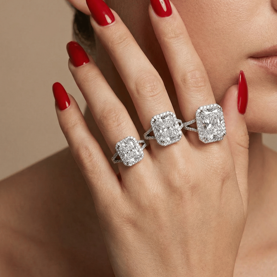 Anello LUCE PERFETTA® Made in Italy Certificato