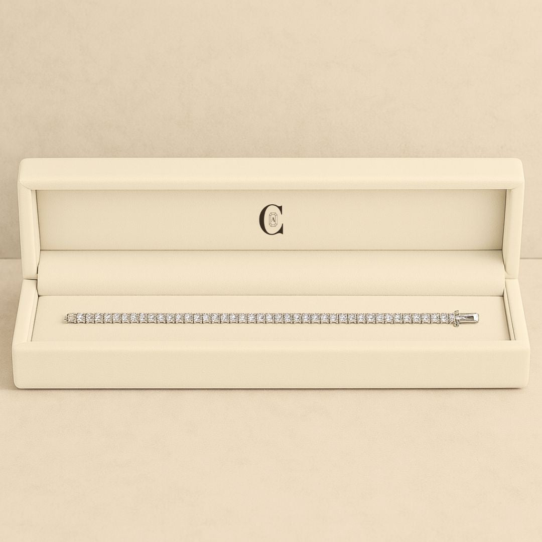 Bracciale Tennis LUCE PERFETTA® Made in Italy Certificato